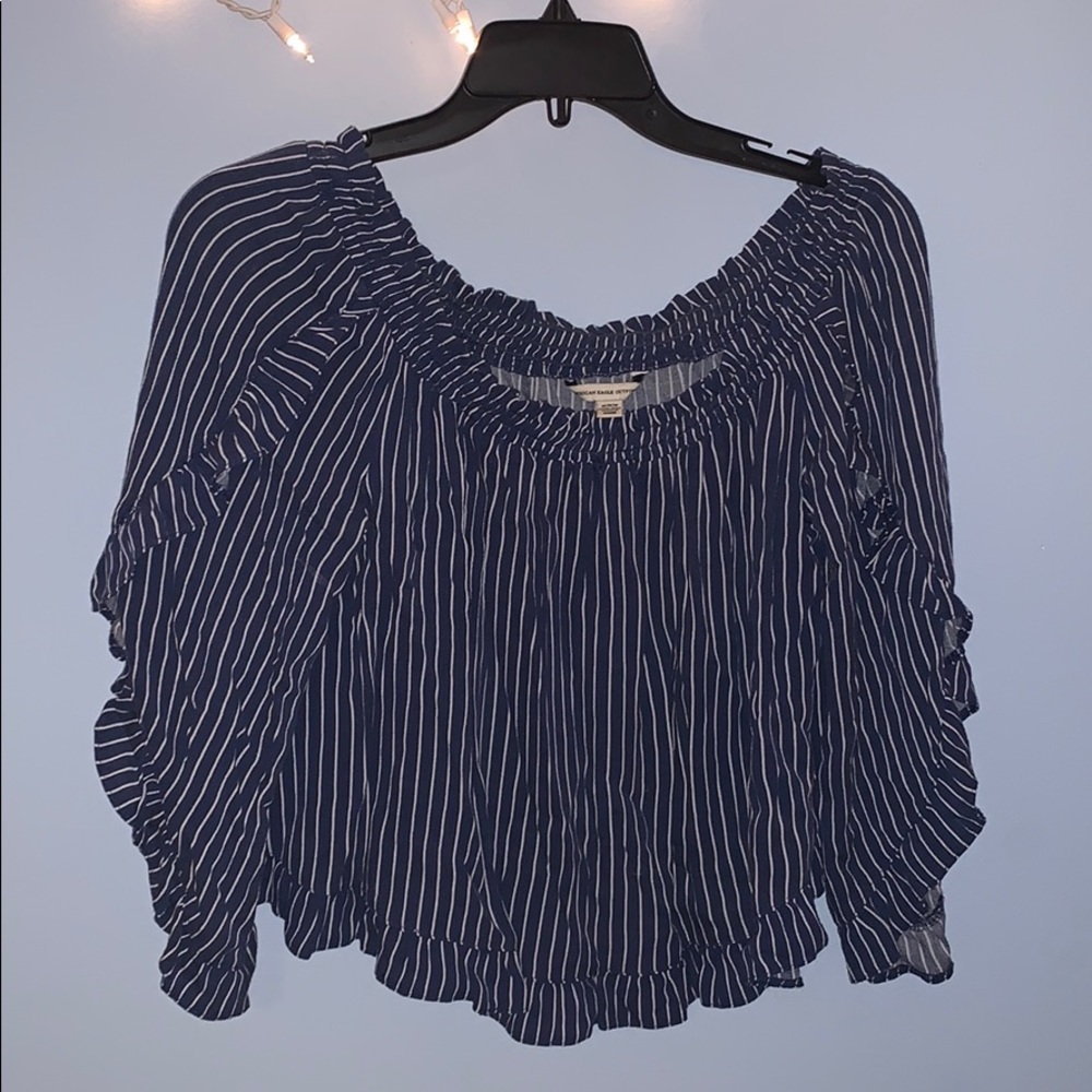 Off the shoulder crop top